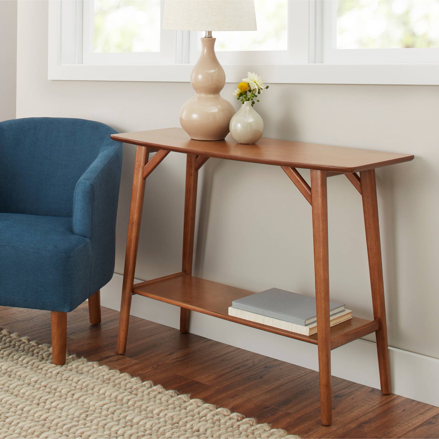 Mid-Century Modern Console Table