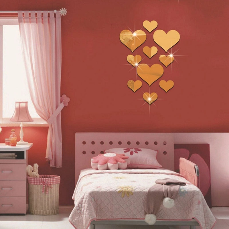 Fashion Delicate Acrylic Wall Stickers