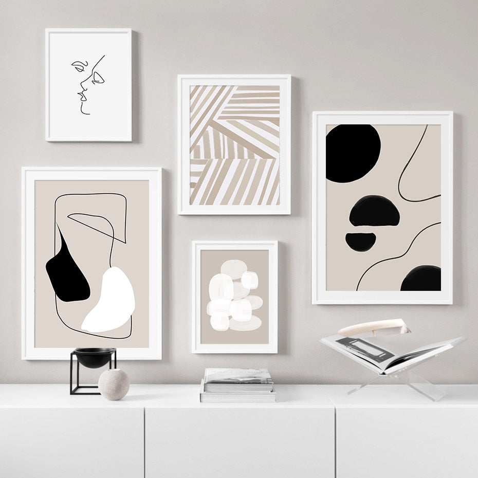 Modern Abstract Line Art