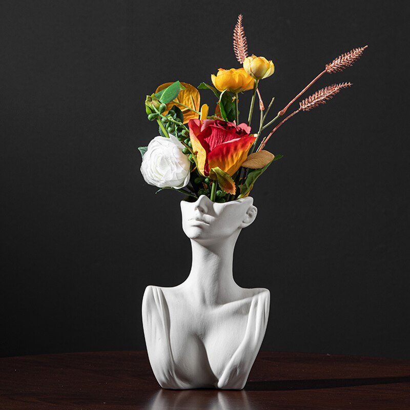 Gorgeous Face Flower Vases