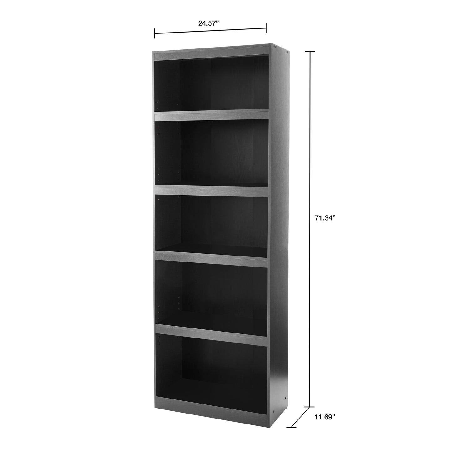 5-Shelf Stylish Bookcase