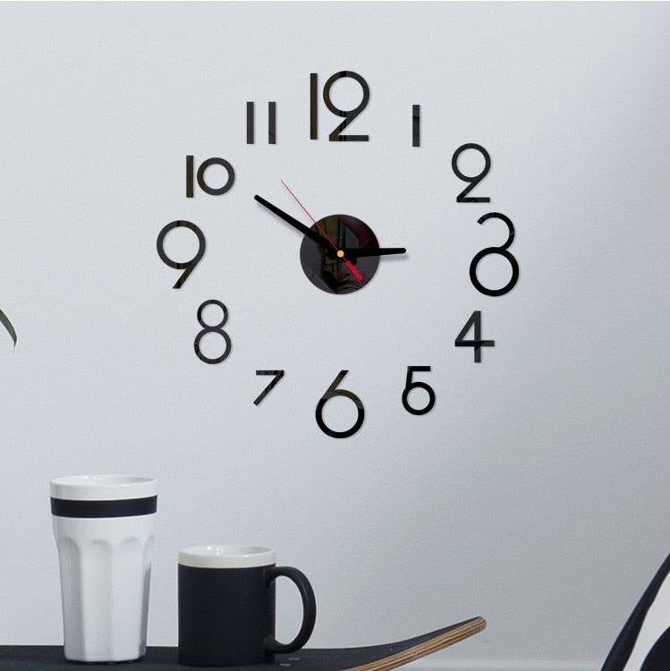 Modern Wall Clock Stickers