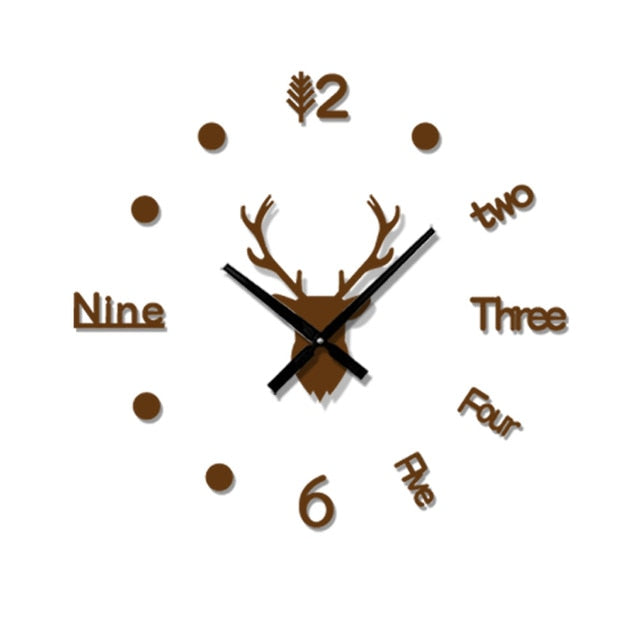 Modern Wall Clock Stickers