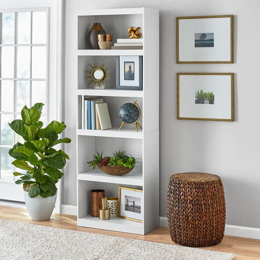 5-Shelf Stylish Bookcase