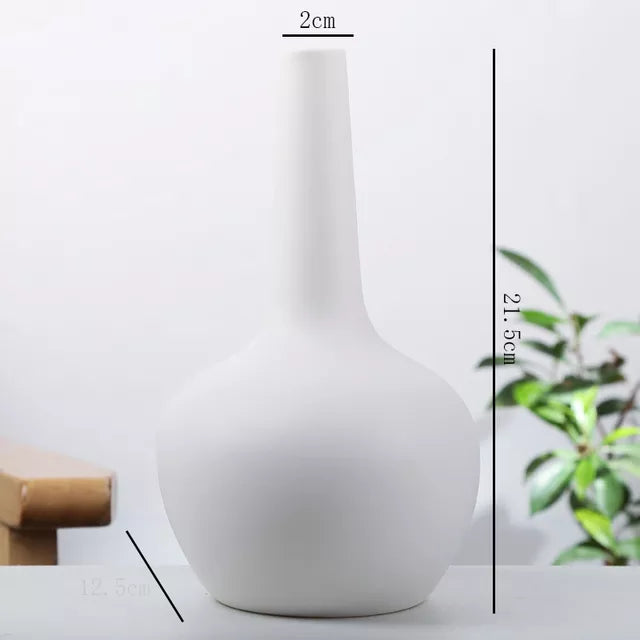 VILEAD Nordic style Ceramic Vase