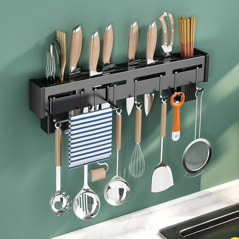 Wall-mounted Kitchen Shelf Organizer