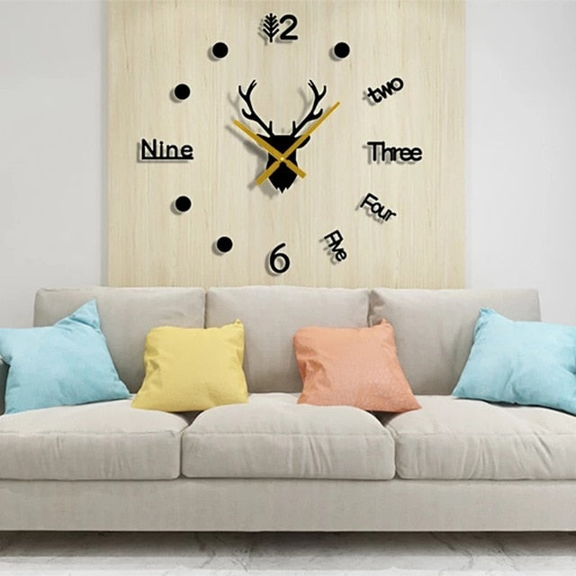 Modern Wall Clock Stickers