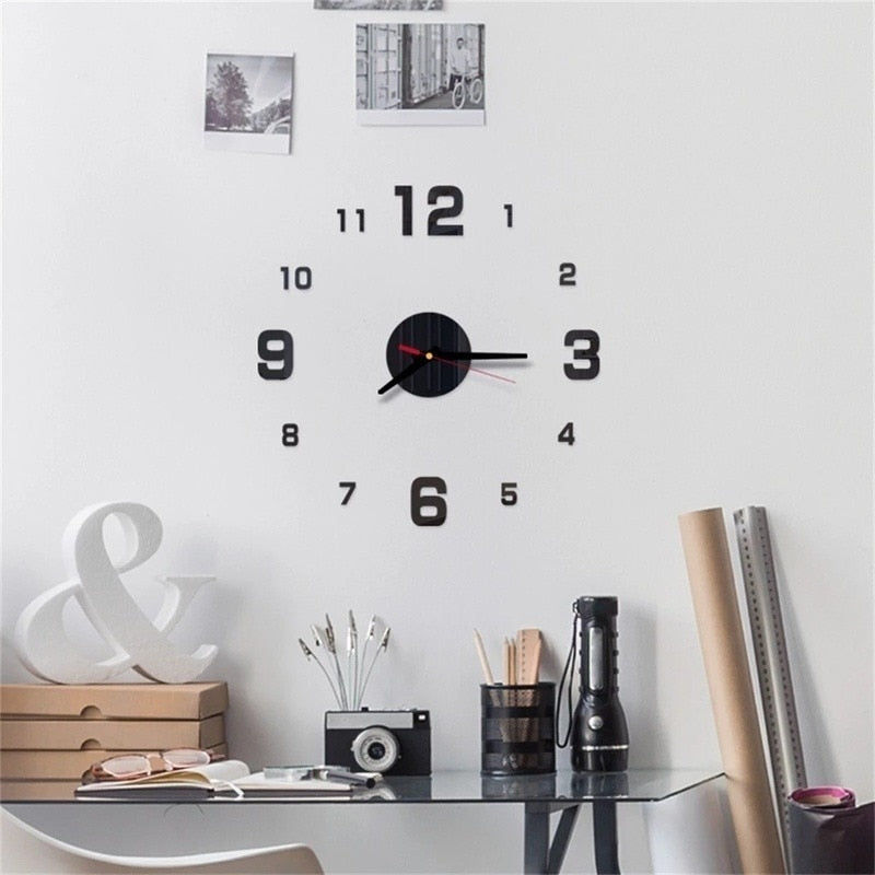 Modern Wall Clock Stickers