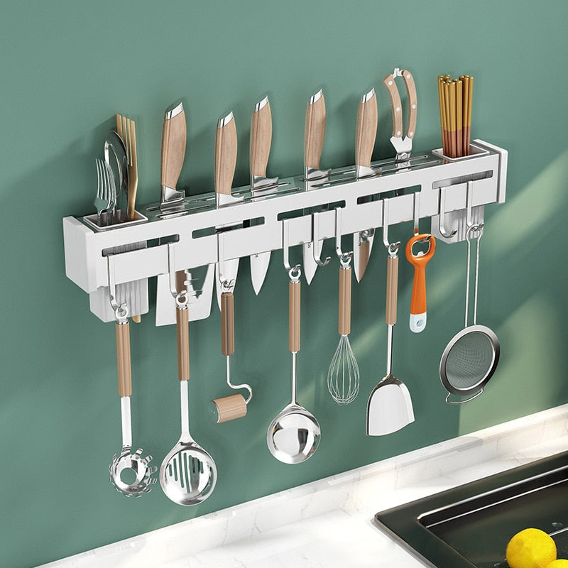 Wall-mounted Kitchen Shelf Organizer