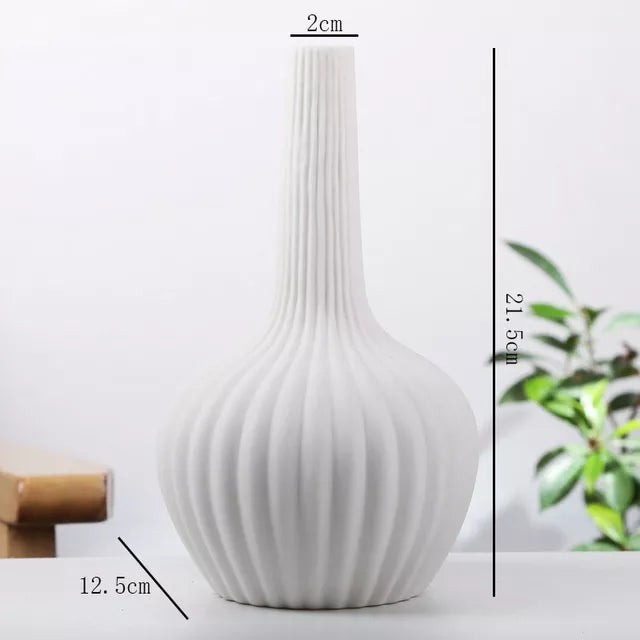 VILEAD Nordic style Ceramic Vase