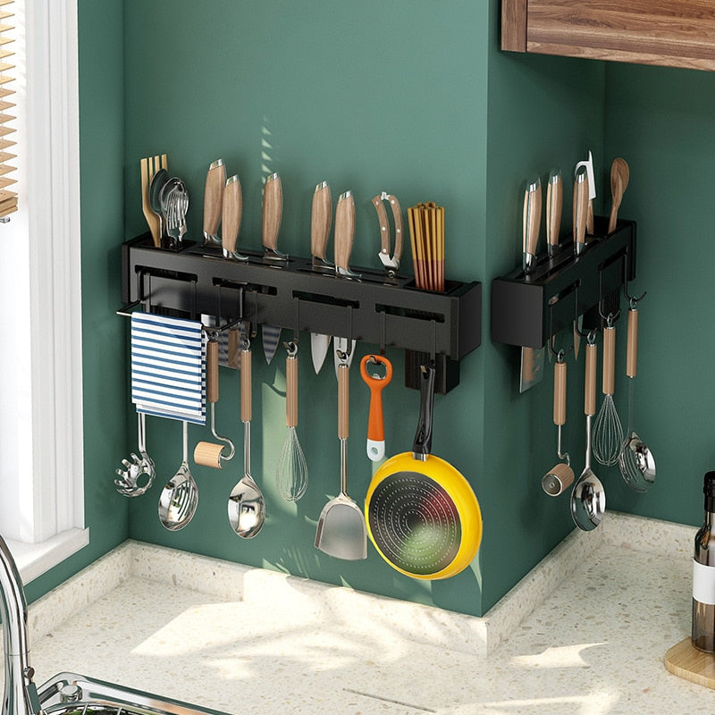 Wall-mounted Kitchen Shelf Organizer