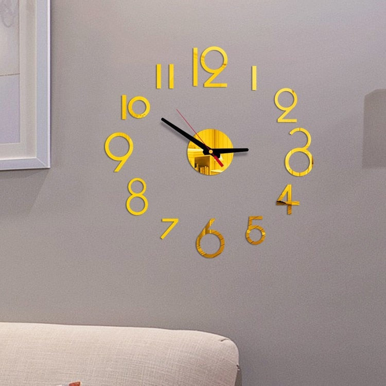 Modern Wall Clock Stickers