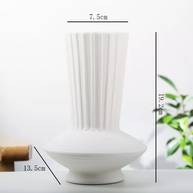 VILEAD Nordic style Ceramic Vase