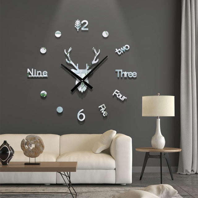 Modern Wall Clock Stickers