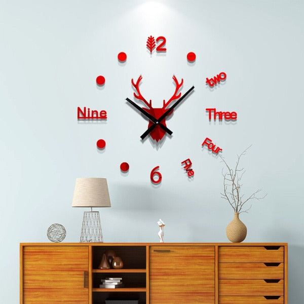 Modern Wall Clock Stickers