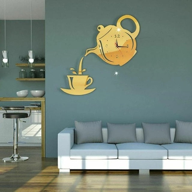 Modern Wall Clock Stickers