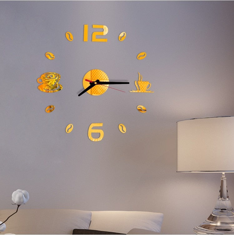 Modern Wall Clock Stickers