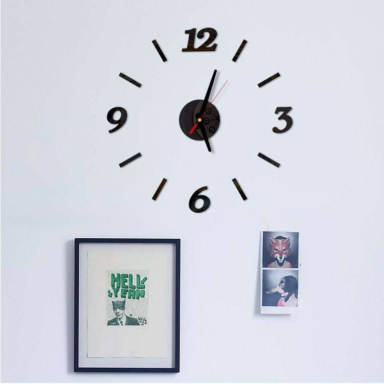 Modern Wall Clock Stickers