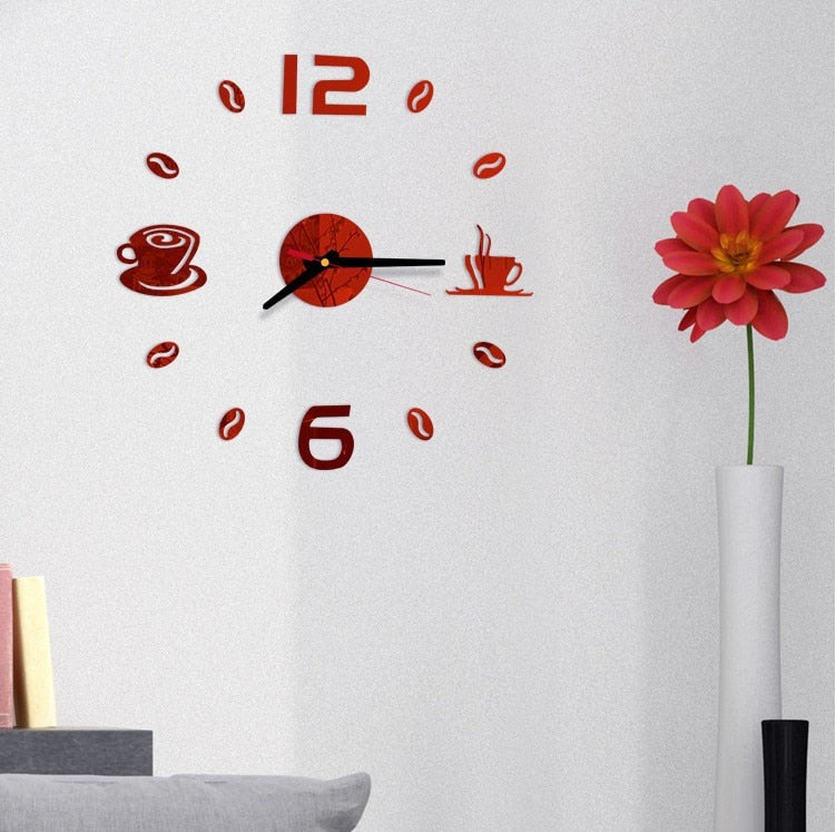 Modern Wall Clock Stickers