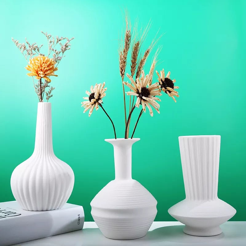 VILEAD Nordic style Ceramic Vase