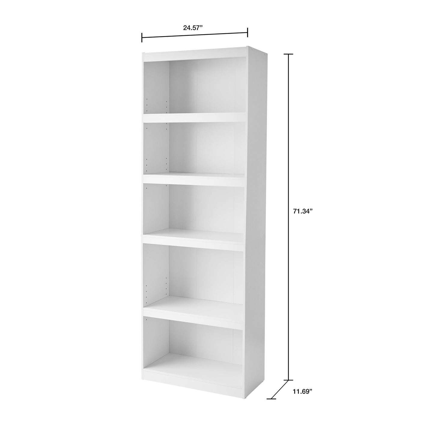 5-Shelf Stylish Bookcase