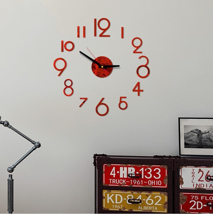 Modern Wall Clock Stickers