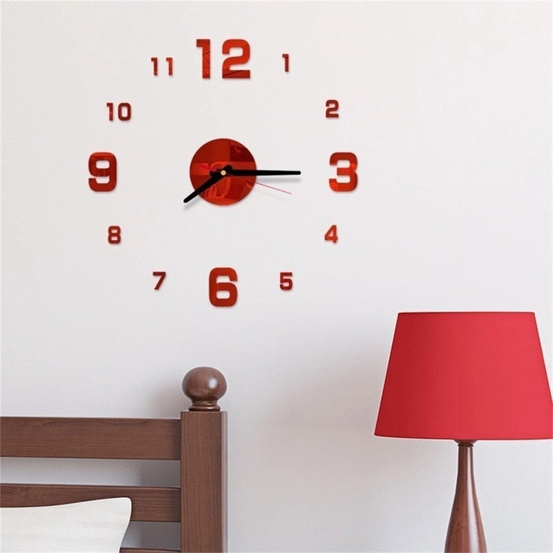 Modern Wall Clock Stickers