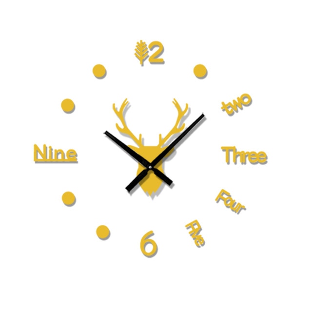 Modern Wall Clock Stickers