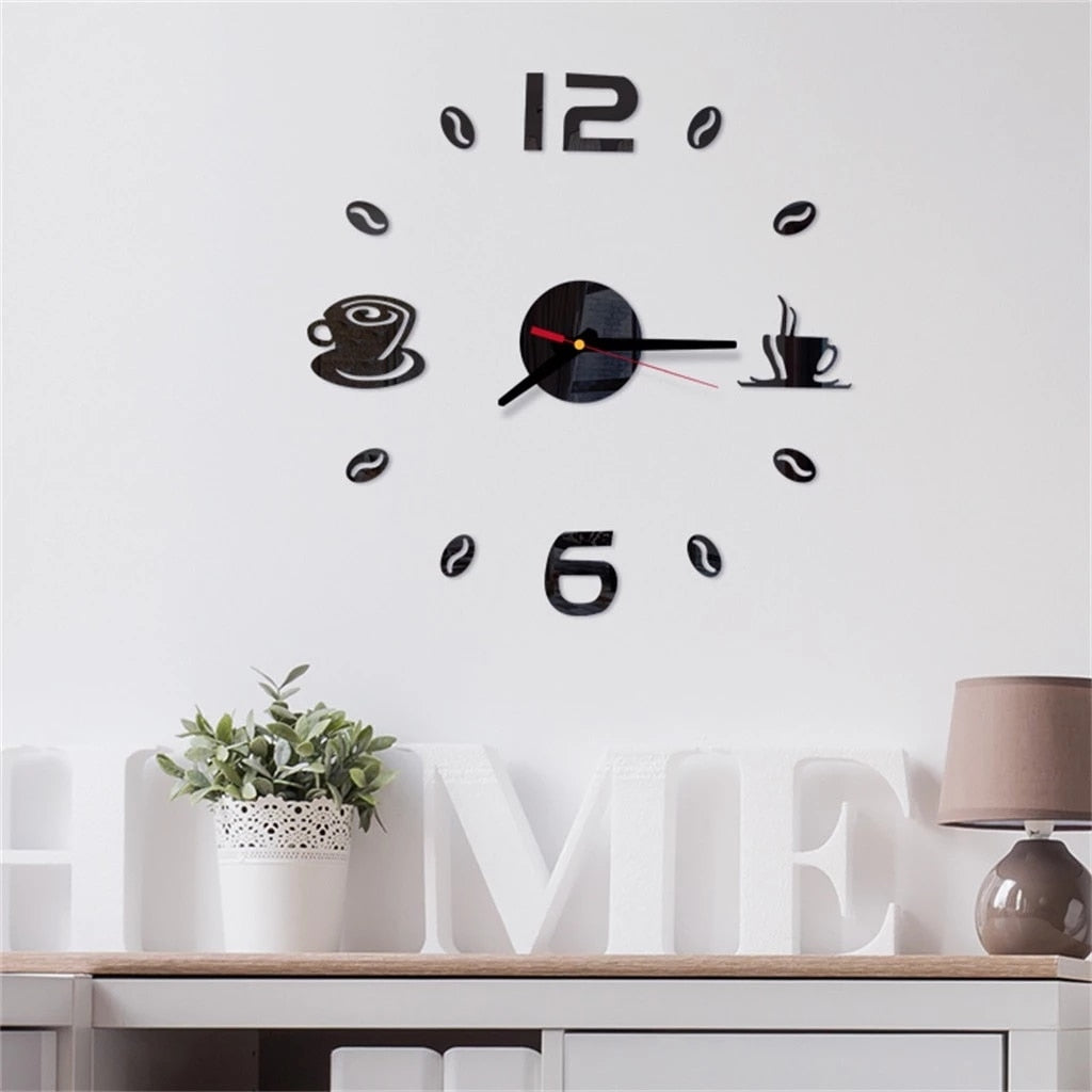 Modern Wall Clock Stickers