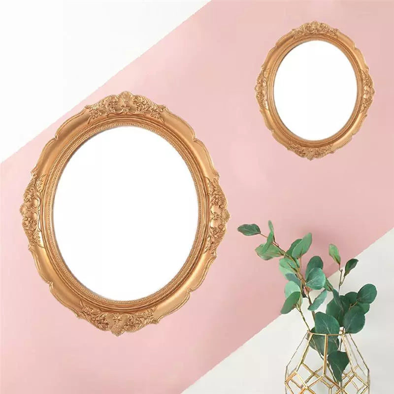 Wall Mirror & Beauty Tray