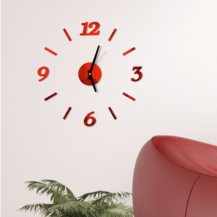 Modern Wall Clock Stickers