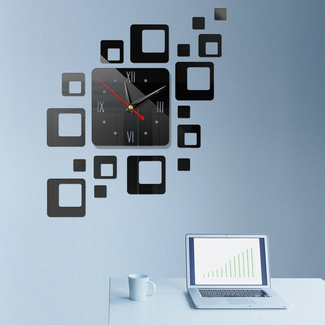 Modern Wall Clock Stickers